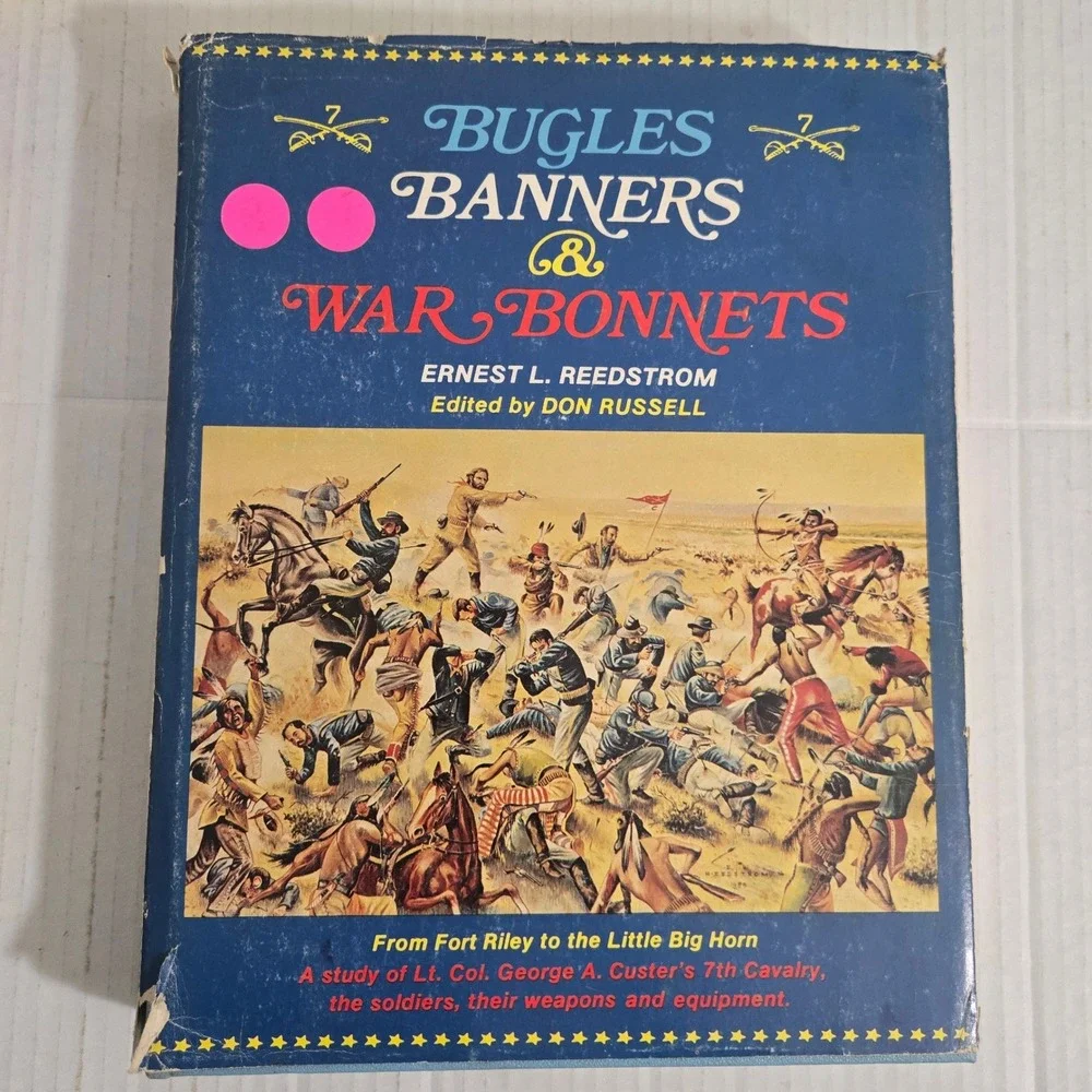 Bugles Banners War Bonnets Book 1977 Custer 7th Cavalry Military History